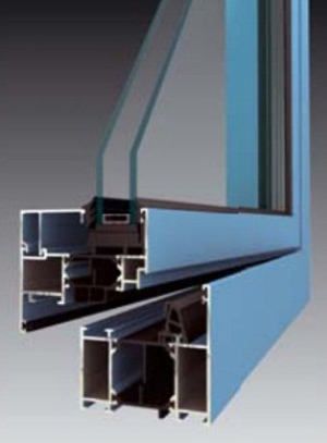 Hliníkové dveře PANEL