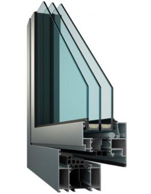 Profil hliníkového okna STANDARD