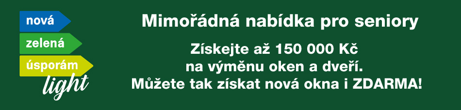 Okna do 150 tis zdarma